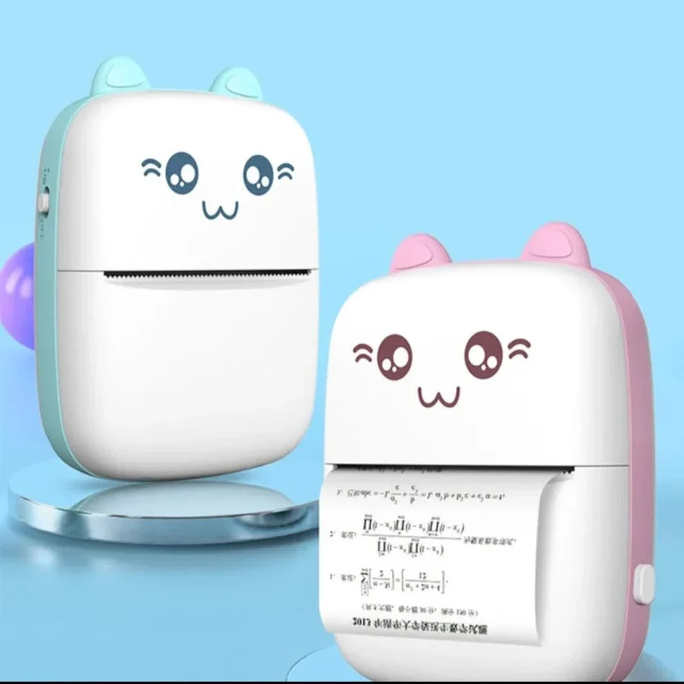 MINI IMPRESORA MAS 6 ROLLOS GRATIS  (NO ADHESIVO)